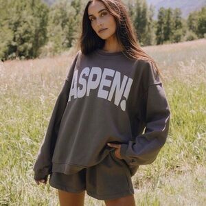 NWT SOLD OUT Daily Drills Aspen crewneck